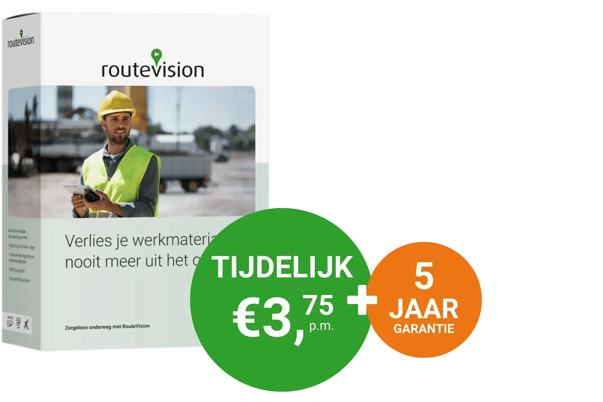 RV-verpakking - Asset tracker - aanbieding