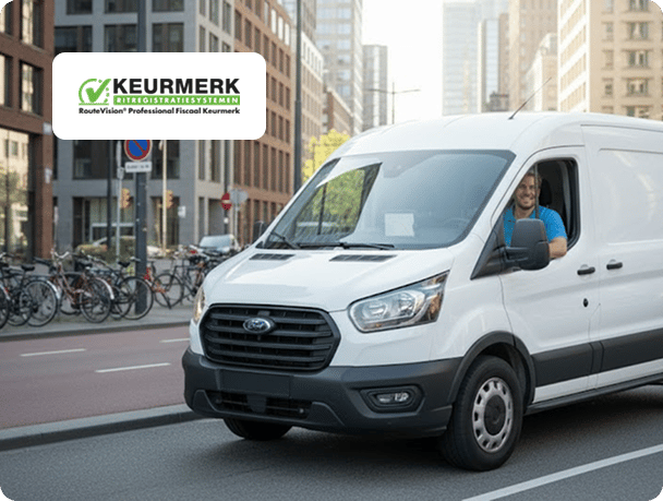 Rittenregistratie RouteVision met keurmerk